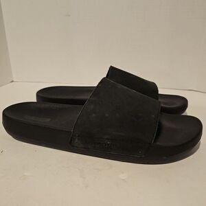 SKECHERS MEN'S 19TH HOLE- BUNKER SHOT 229206/BBK SLIDE SANDALS Size 14